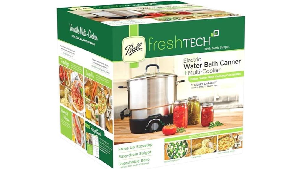 electric home canning appliance