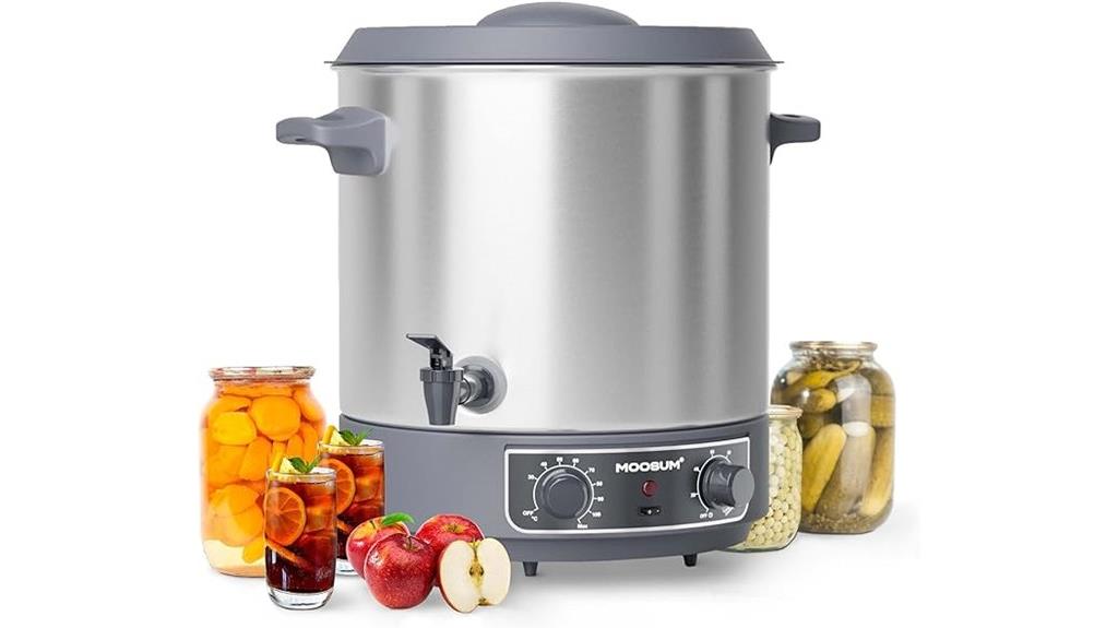 electric water bath canner