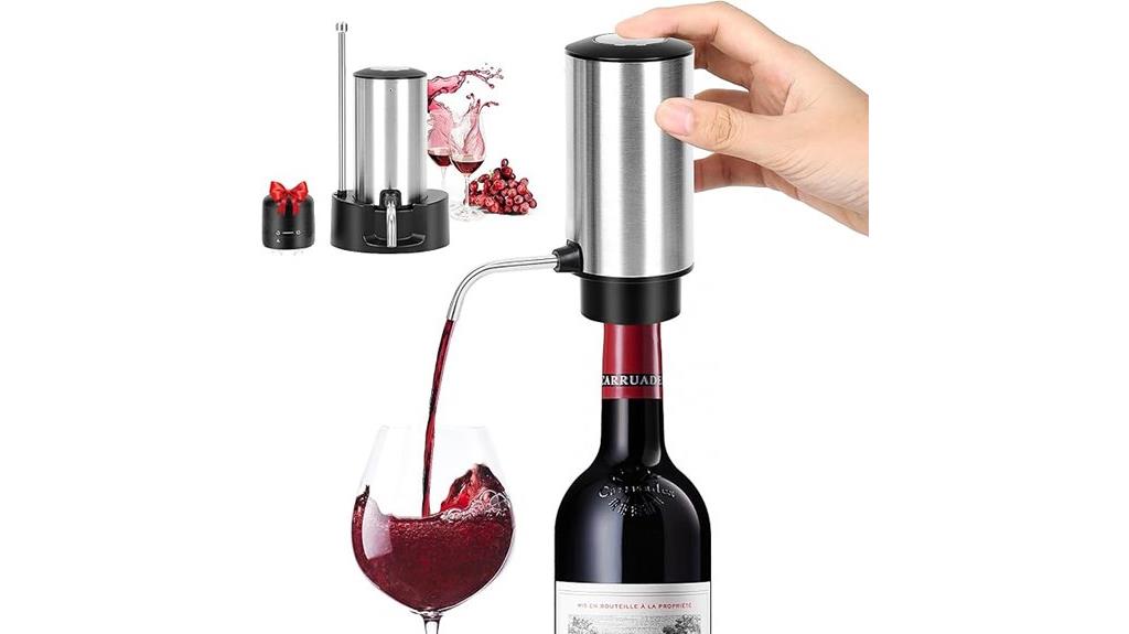 electric wine aerator set