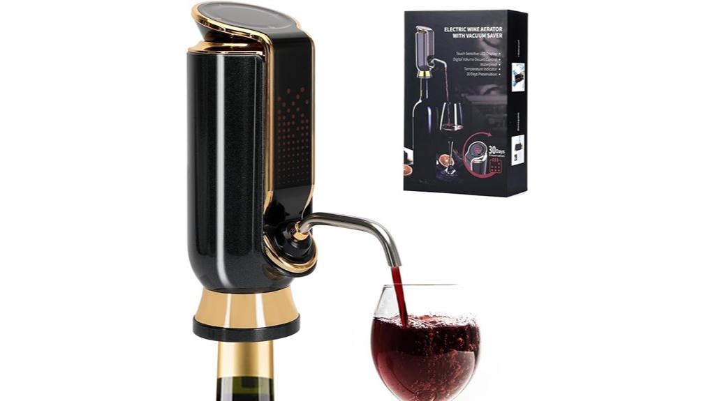 electric wine dispensing device