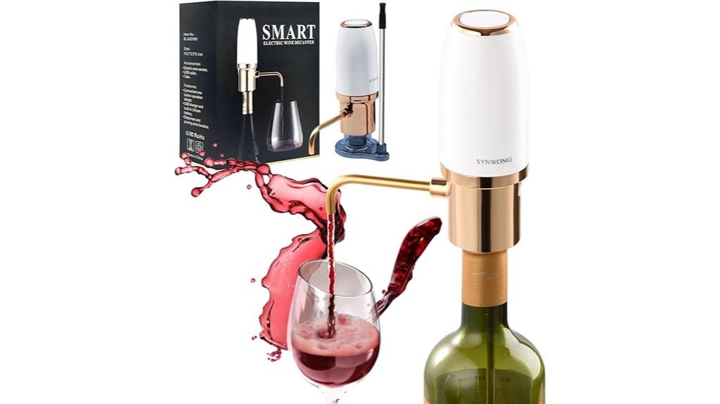 electric wine pouring device