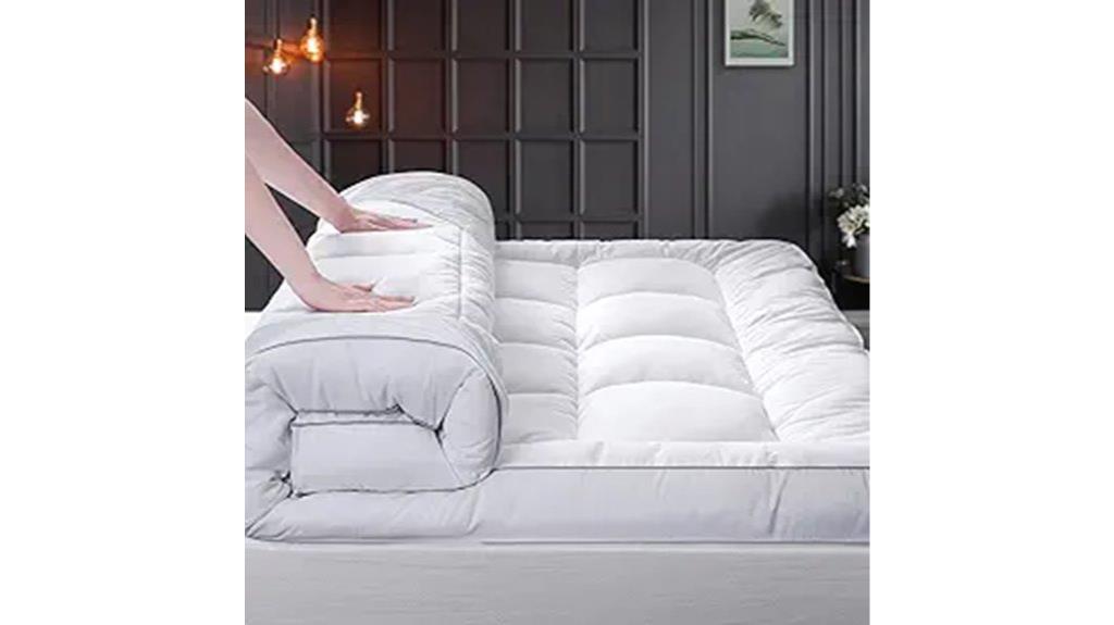 extra thick queen mattress topper