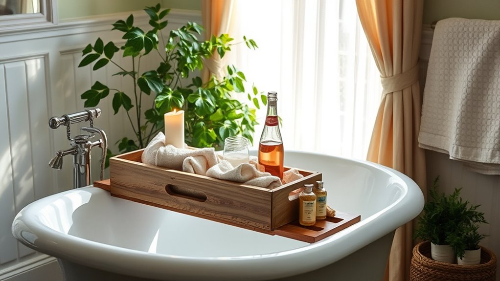 farmhouse bathroom caddy recommendations