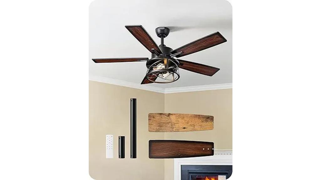 farmhouse ceiling fan with lights