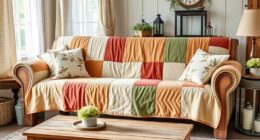 farmhouse couch cover ideas