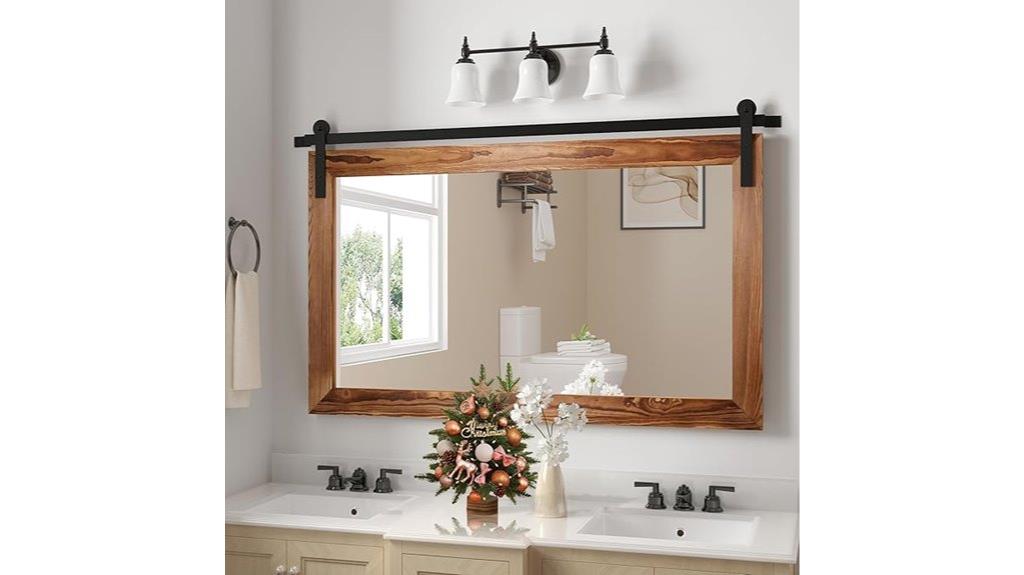 farmhouse mirror 41x26