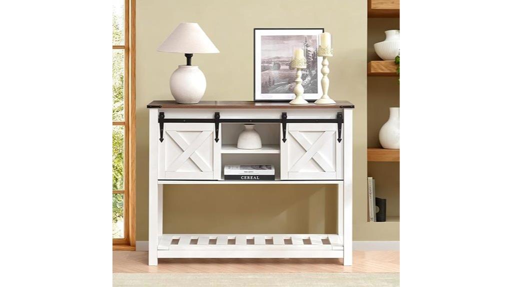 farmhouse storage kitchen island