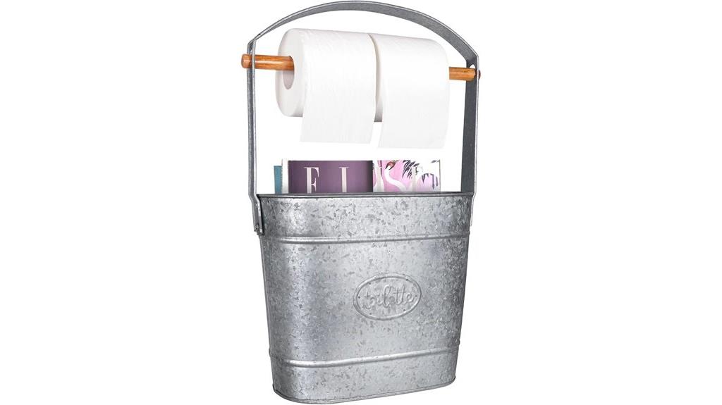 farmhouse toilet paper storage
