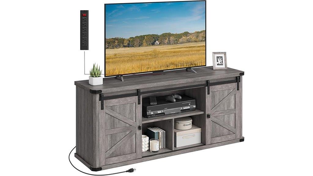 farmhouse tv stand
