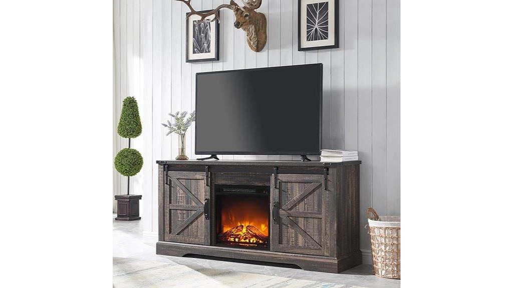 farmhouse tv stand large