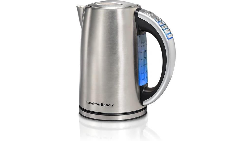 fast cordless stainless kettle