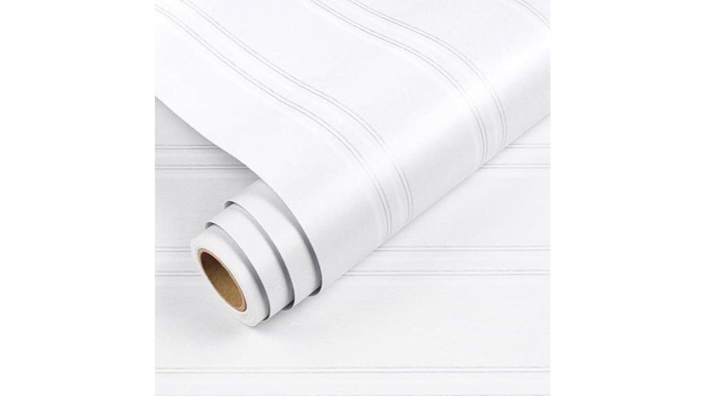 faux beadboard wallcovering
