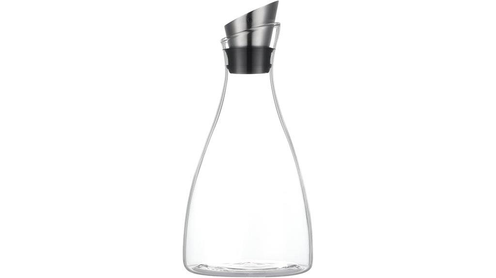 fifty ounce borosilicate glass carafe