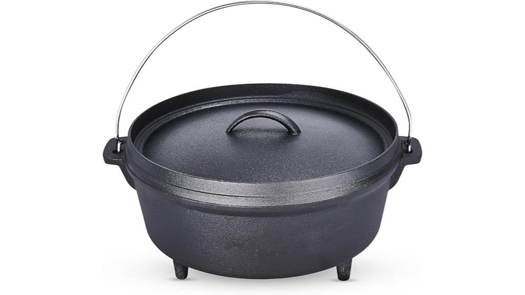 five quart cast iron set