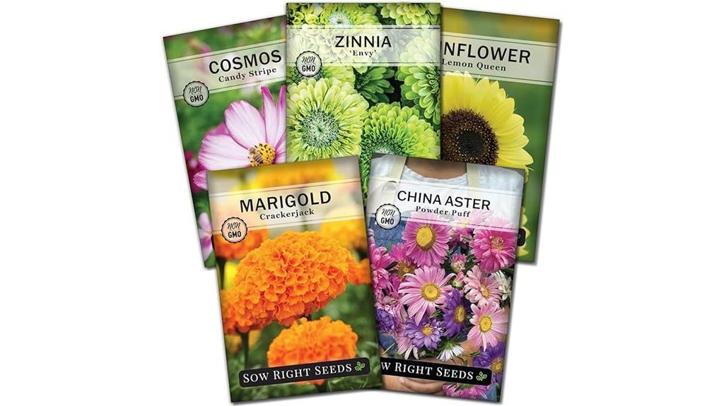 flower seeds packets