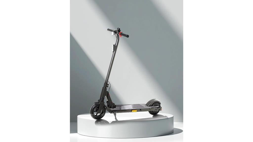 foldable 500w scooter range