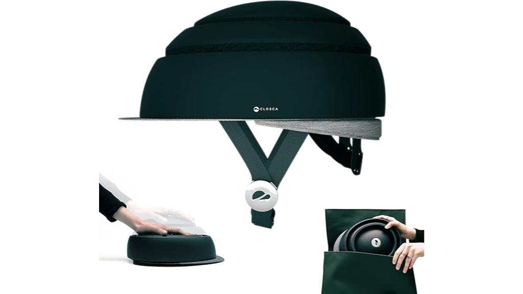foldable adult commuting helmet