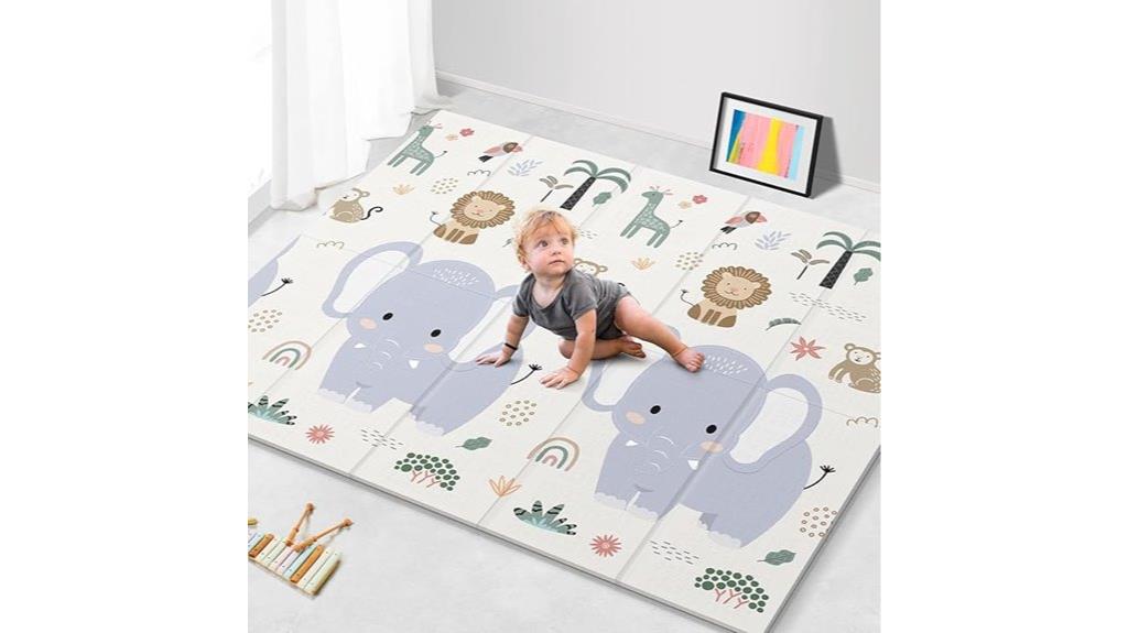 foldable baby play mat