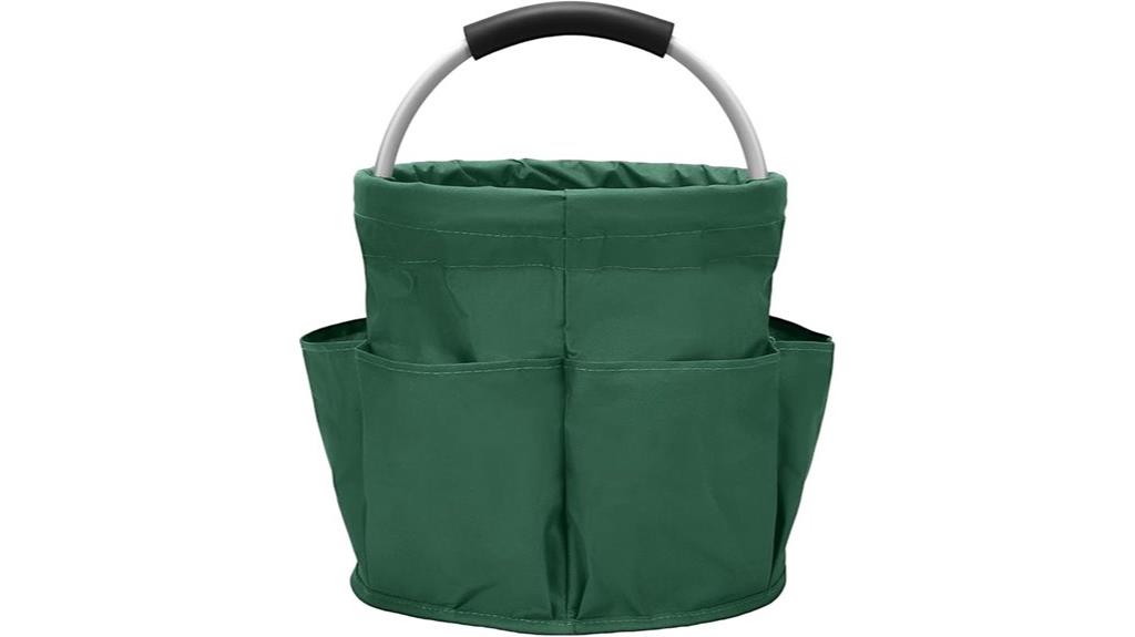 foldable handle storage basket