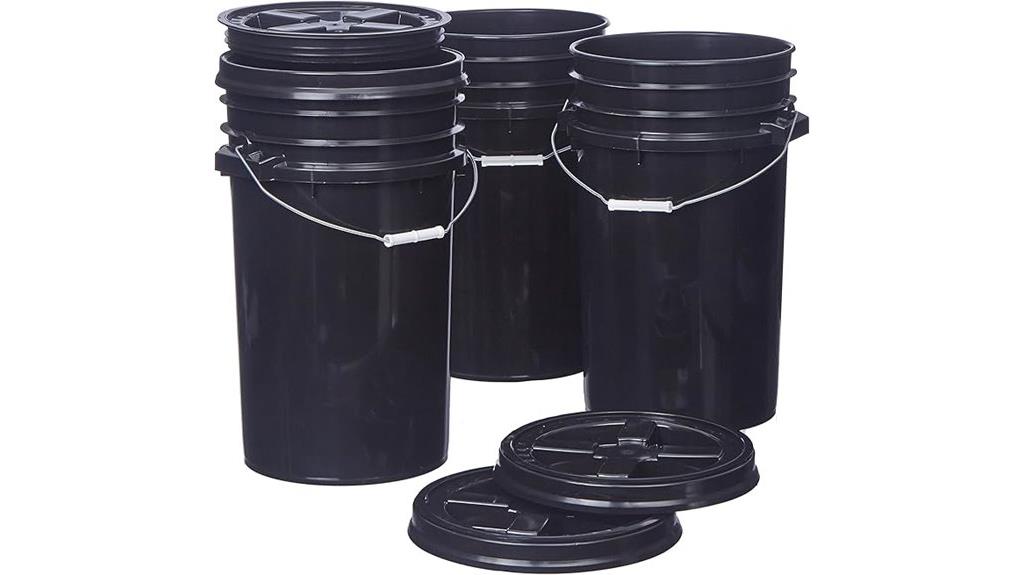 food grade plastic buckets