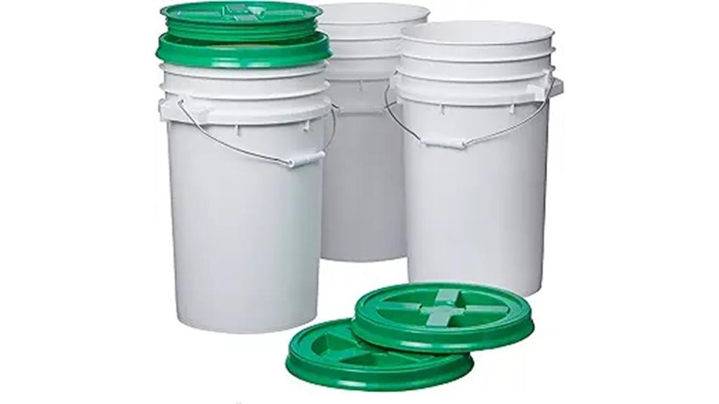 food grade plastic buckets
