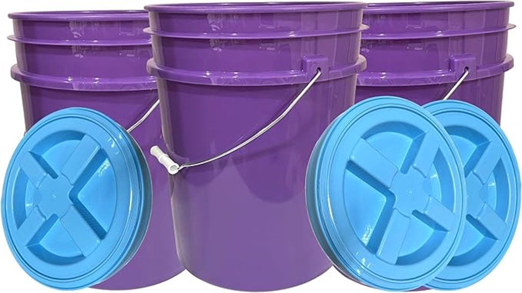 food grade plastic buckets