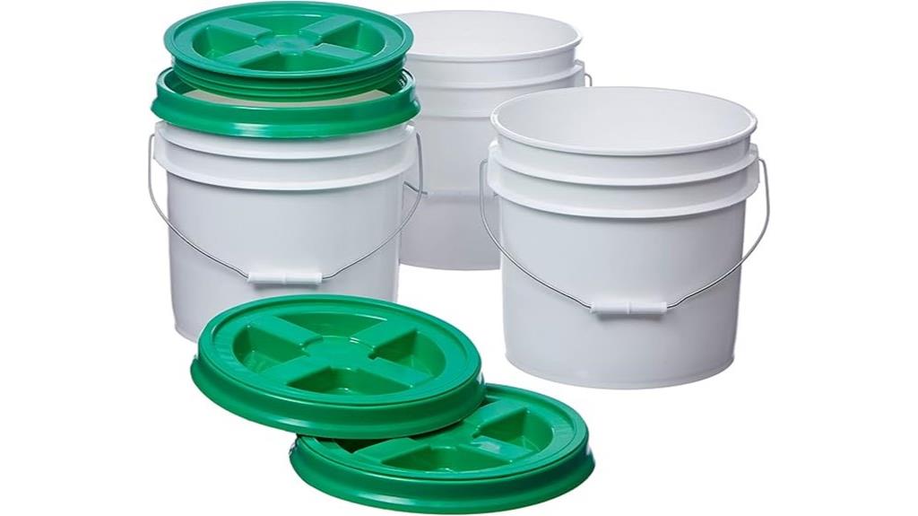 food grade plastic buckets