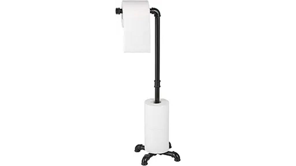 free standing toilet paper holder