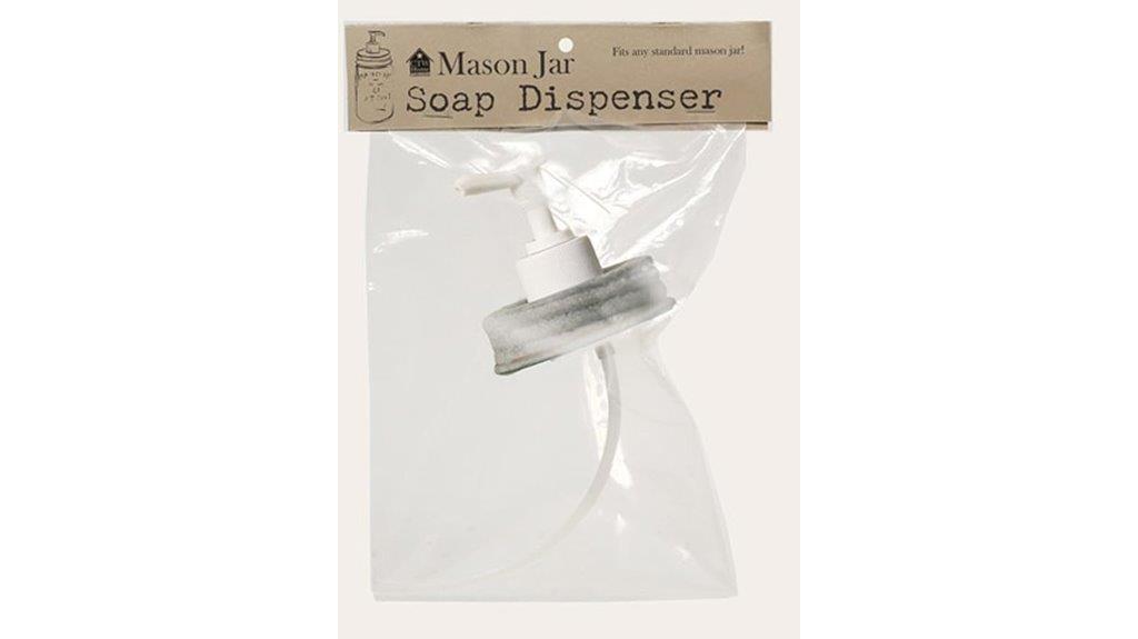 galvanized mason jar pump