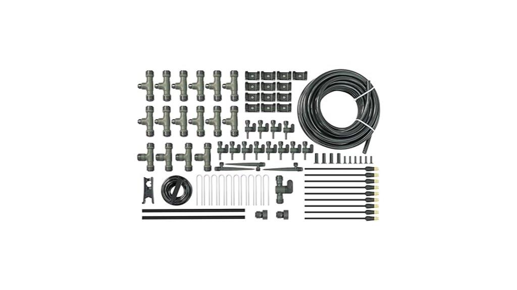 garden bed watering system