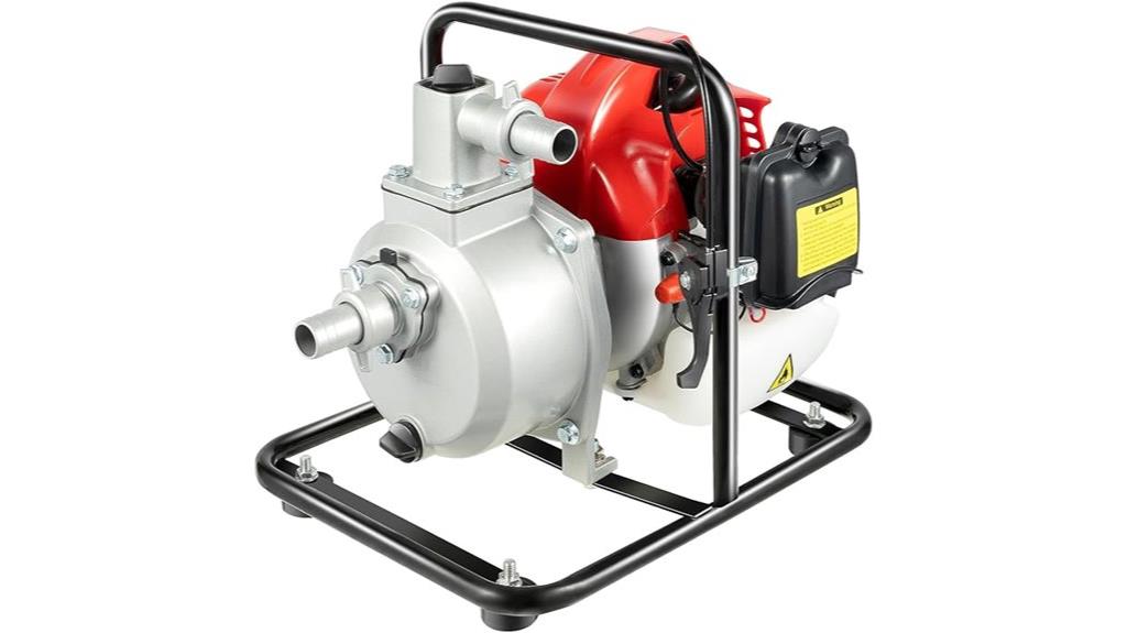 gas powered 1 inch pump