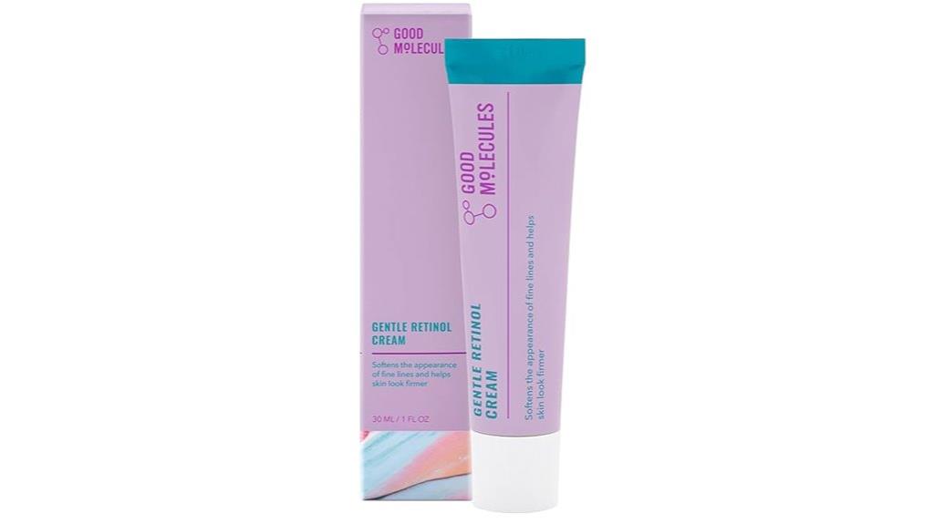 gentle retinol anti aging cream