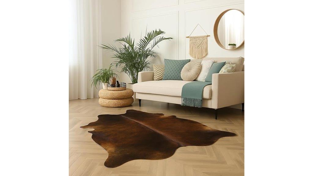 genuine cowhide rug