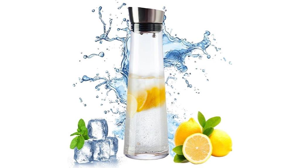 glass water carafe