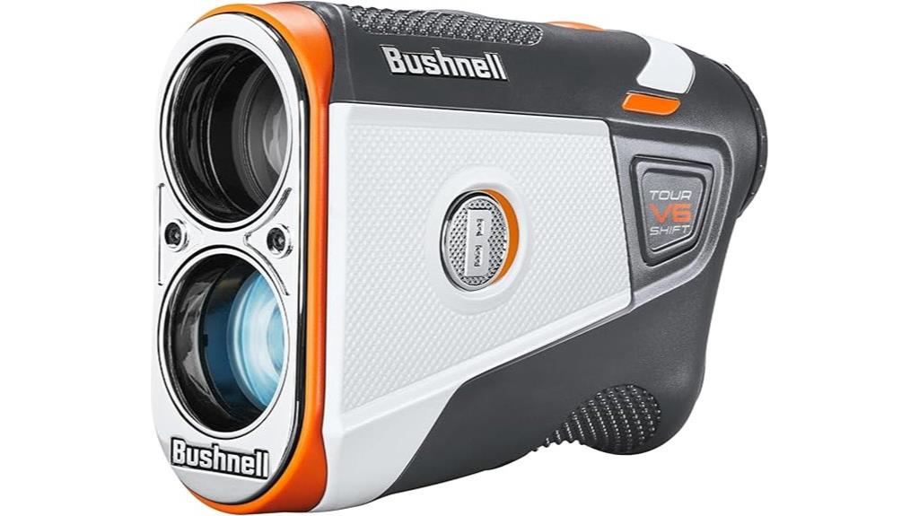 golf rangefinder with shift