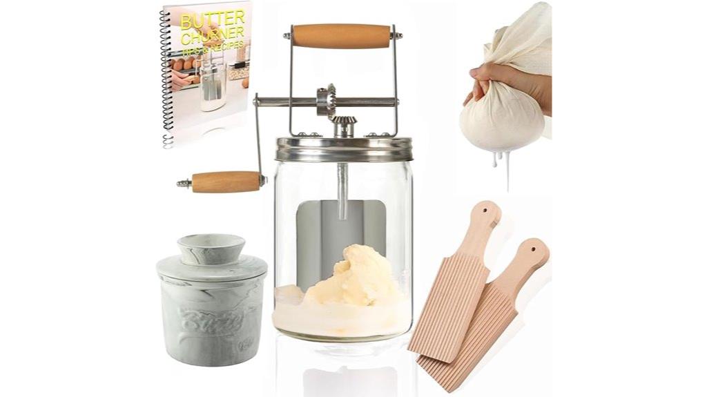 hand crank butter churn