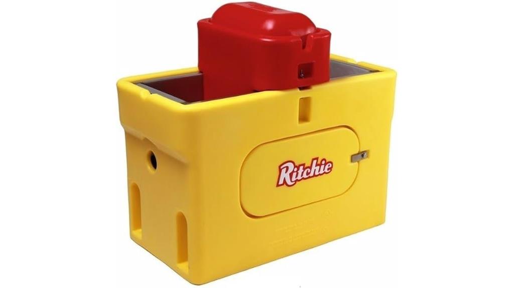 heated automatic livestock waterer