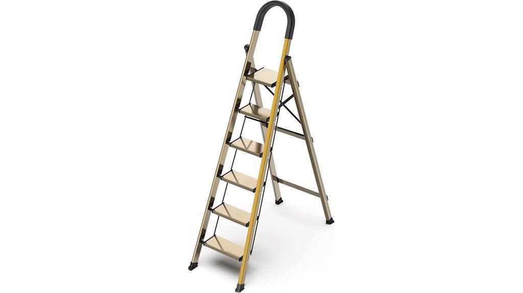heavy duty aluminum ladder