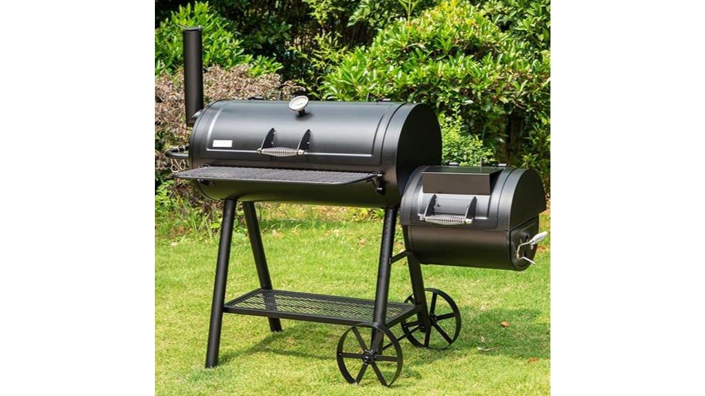 heavy duty charcoal smoker