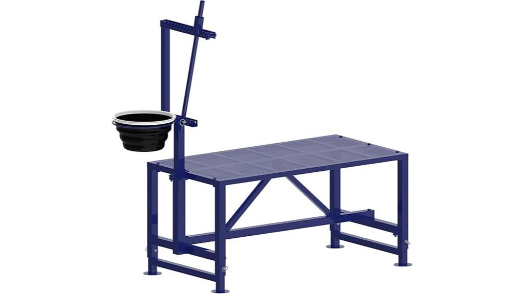 heavy duty goat milk stand
