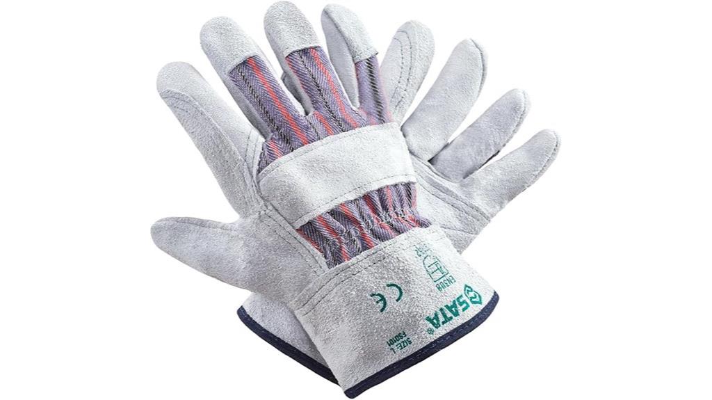 heavy duty leather gloves