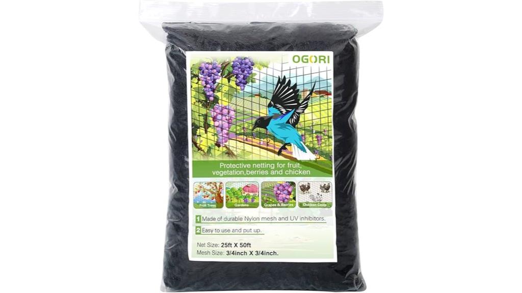 heavy duty nylon bird netting