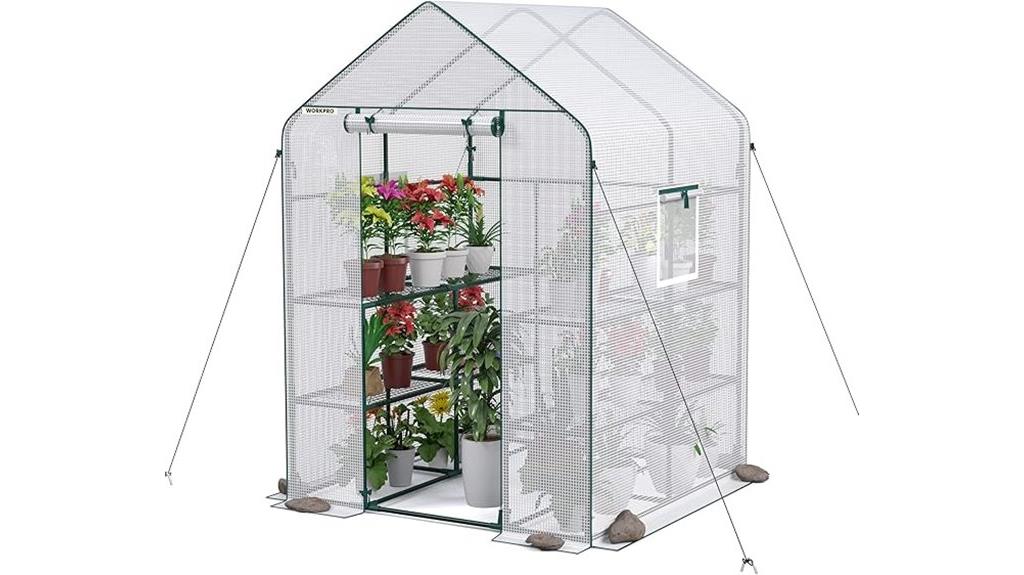 heavy duty walk in greenhouse