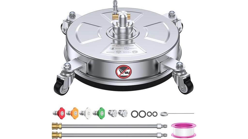 high pressure surface cleaner