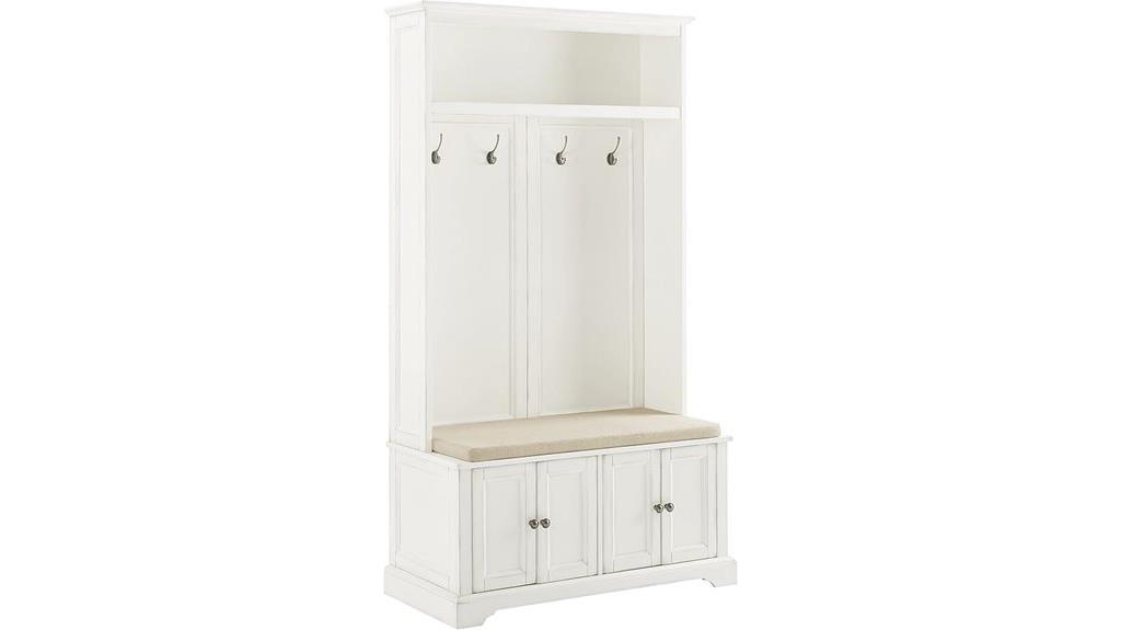 holbrook hall tree bench