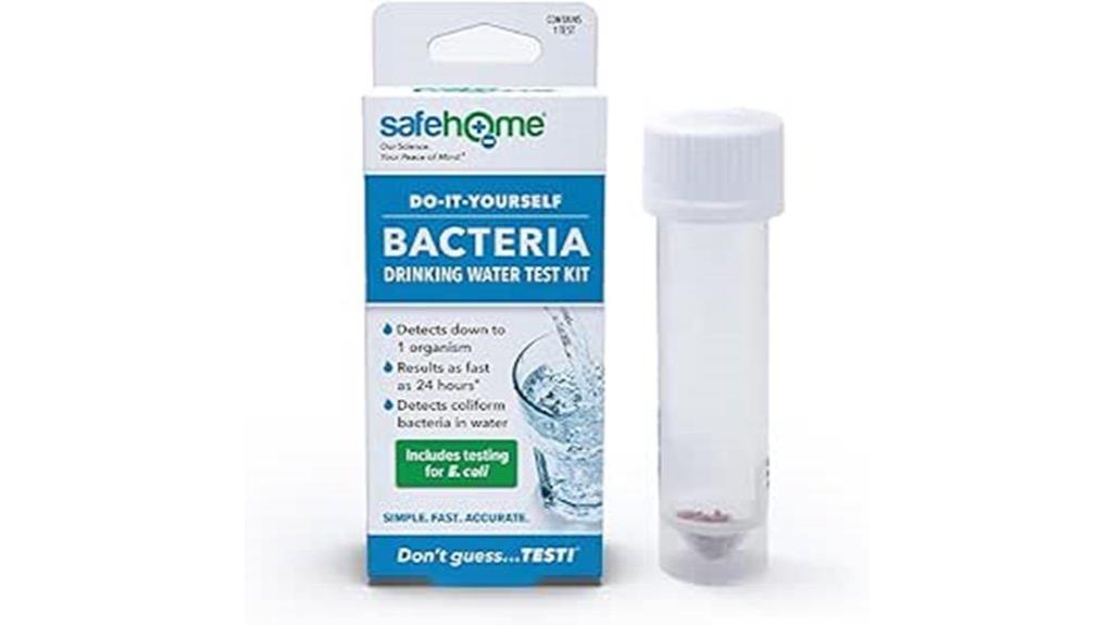 home water bacteria testing