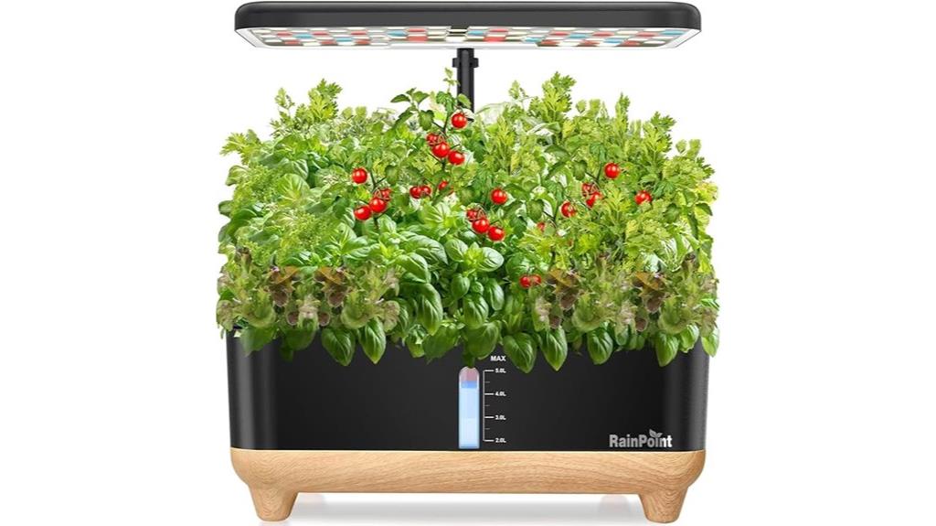indoor hydroponic vegetable garden
