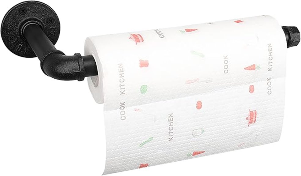 industrial iron pipe holder