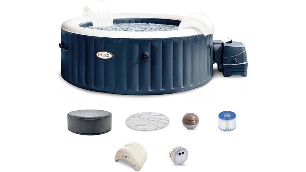 inflatable bubble spa