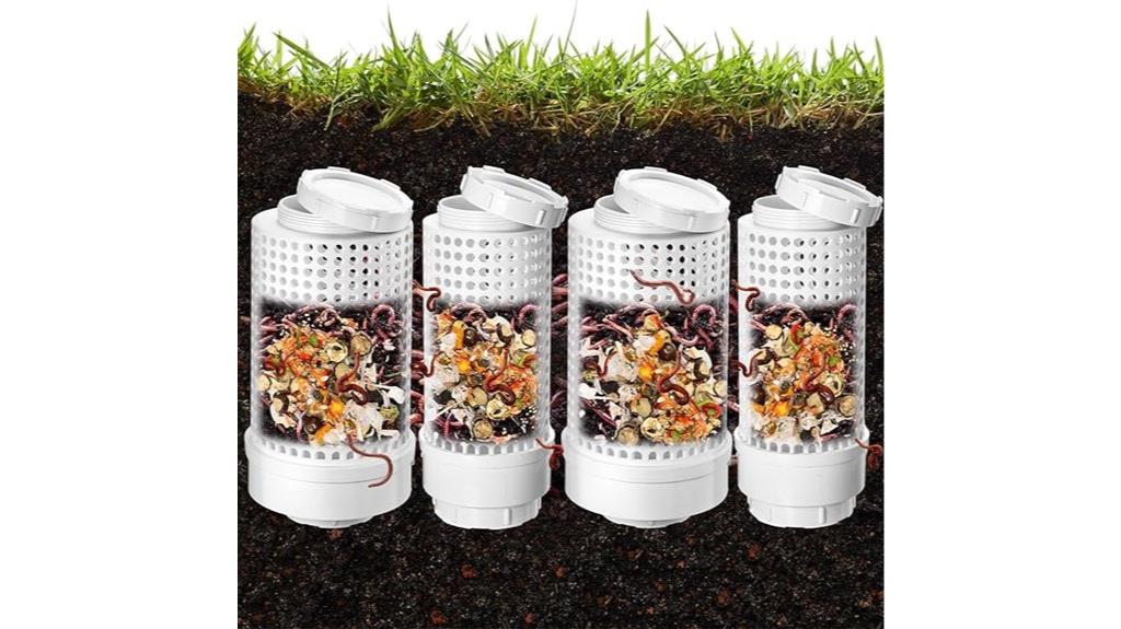 inground worm composting kit